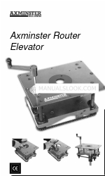 Axminster Router Elevator ユーザーマニュアル