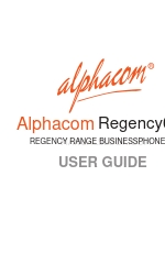 Alphacom Regency 600 Manuel de l'utilisateur