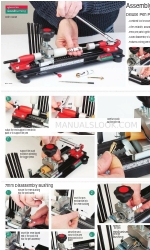 Axminster Woodturning Deluxe Pen Press Instructions