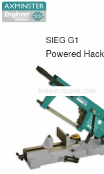 Axminster SIEG G1 Engineer Series Руководство пользователя