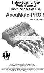 AccuMate PRO 5 Manuale di istruzioni per l'uso