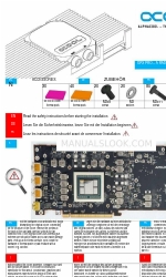 Alphacool Eiswolf 240 GPX Pro AMD Radeon VII M01 マニュアル