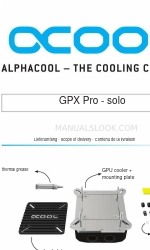 Alphacool GPX Pro solo Manual