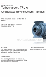 ABB Turbocharger TPL69-A Montaj Talimatları Kılavuzu