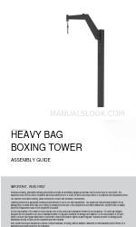 ALPHAFIT HEAVY BAG BOXING TOWER Montageanleitung