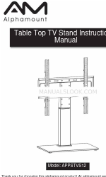 Alphamount APPSTVS12 Gebruiksaanwijzing