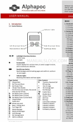 Alphapoc 606R Manuel de l'utilisateur