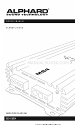 Alphard M84 Руководство пользователя