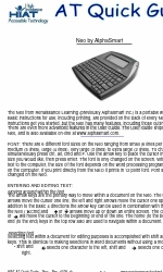 Alphasmart NEO Hızlı Kılavuz