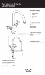 Axor 16506XX1 Specification Sheet