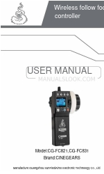 Cinegears CG-FC821 Manual del usuario