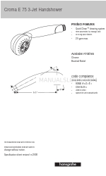 Axor 28573XX1 Specification Sheet