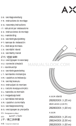 Axor 28626 Series Petunjuk Perakitan