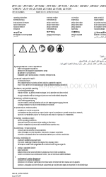 ABB ZAF190 Series Manual de instrucciones