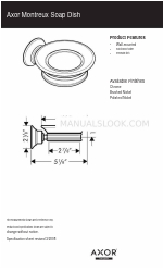 Axor 42033000 Specification Sheet