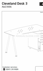 Alphason Cleveland Desk 3 AW23996 Руководство