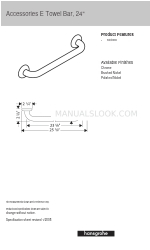 Axor Accessories E 06866000 Specification Sheet