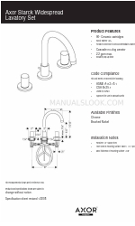 Axor Brushed Nickel 10135821 Технічна специфікація