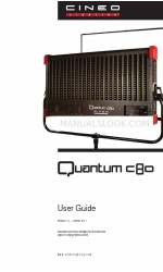 Cineo Quantum c80 Panduan Pengguna