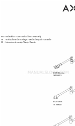 Axor Citterio 39834 1 Series Installatiehandleiding