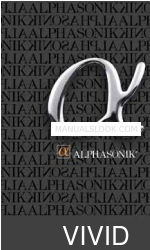 Alphasonik VIVID Manuale