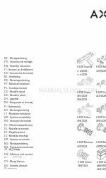 Axor Citterio E 36981 Series Montageanleitung Handbuch