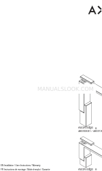 Axor Edge 46010001 Instalacja/instrukcje obsługi/gwarancja