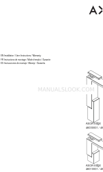 Axor Edge 46030001 Instalación/Instrucciones de uso/Garantía