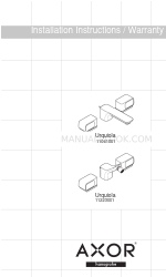 Axor hansgrohe Urquiola 11041 1 Series Installatie-instructies / garantie