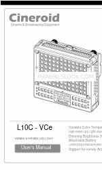 Cineroid L10C-VCe Manuel de l'utilisateur