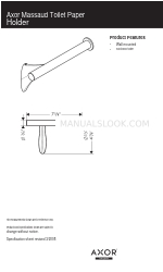 Axor Massaud 42236000 Specification Sheet