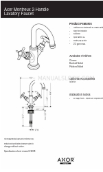 Axor Montreux 16505821 Hoja de especificaciones