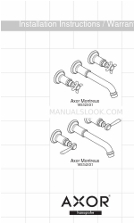 Axor Montreux 16532XX1 Instructions d'installation / Garantie