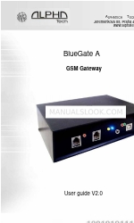 Alphatech BlueGate A Kullanıcı Kılavuzu