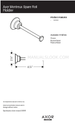 Axor Montreux 42028830 Scheda tecnica