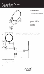 Axor Montreux 42090830 Scheda tecnica