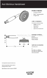 Axor Montreux Handshower 16320XX1 Şartname Sayfası