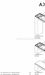 Axor MyEdition 70 47013 9 Series Інструкція з використання/Інструкція з монтажу