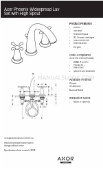 Axor Oil Rubbed Bronze 17114621 Spezifikationsblatt