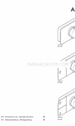 Axor One 45711 3 Series Manual de instruções de montagem