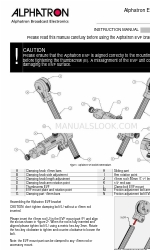 Alphatron EVF Manual de instruções