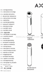 Axor Starck 10531 Series Manual de instrucciones de montaje