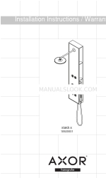 Axor Starck 10920001 Installationsanleitung / Garantie