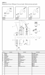 Axor Swing C 06117XX0 Daftar Bagian