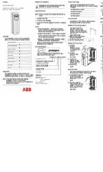 ABB ACS550 Series Manuale di avvio rapido