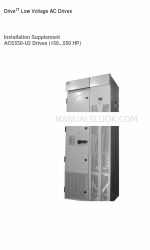 ABB ACS550 Series Manuale di supplemento all'installazione