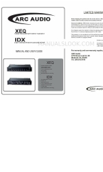 ARC Audio IDX Manual And User Manual