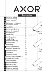 Axor hansgrohe Starck 10531000 Istruzioni per il montaggio