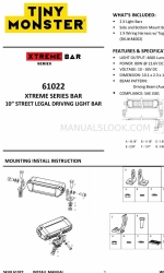 ARC Lighting Tiny Monster Xtreme Series Hızlı Başlangıç Kılavuzu