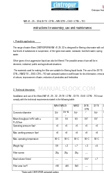 Cintropur NW 25 Instructions pour l'installation, l'utilisation et l'entretien